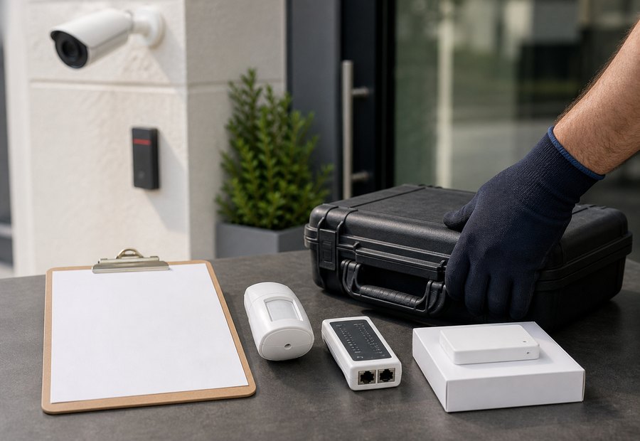 Imagen de Alarmas, CCTV y seguridad: cierre de la visita - Estudio de seguridad
