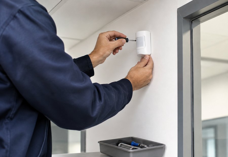 Imagen de Alarmas, CCTV y seguridad: trabajo en curso - Estudio de seguridad