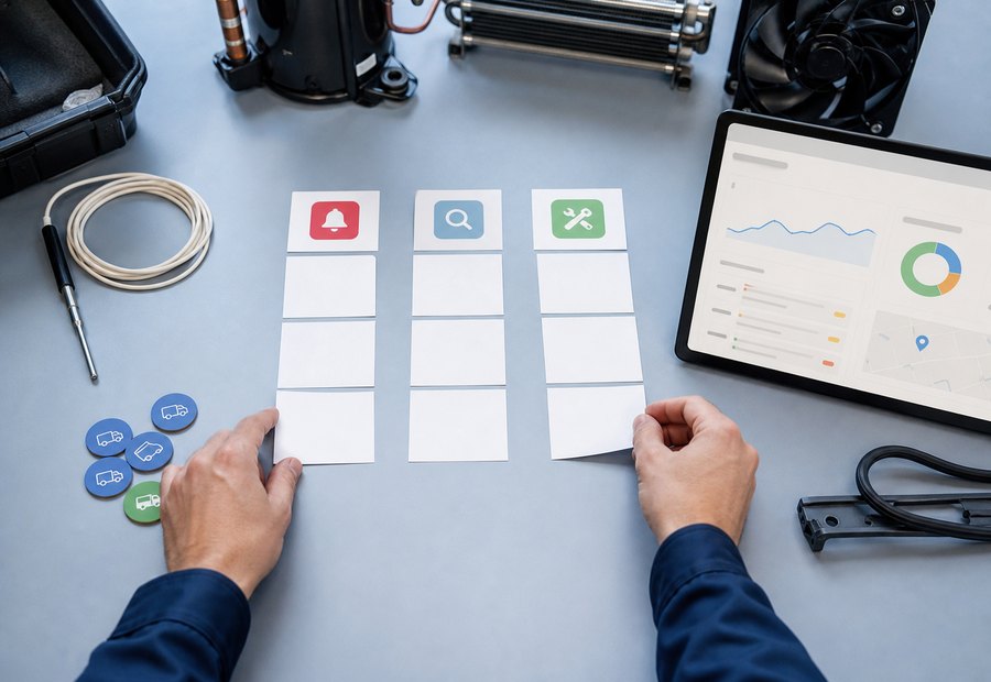 Imagen de Frío comercial y vending: metodo de trabajo - Equipo siempre localizado