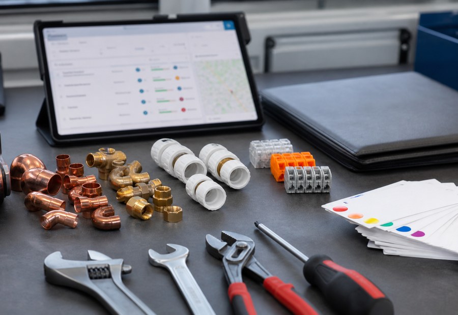 Imagen de Lampistería, electricidad y fontanería: metodo de trabajo - Parte técnico accionable