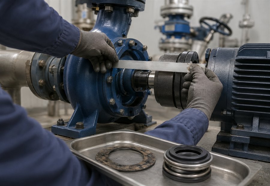 Imagen de Mantenimiento industrial: evidencia del aviso - Equipo o instalación afectada