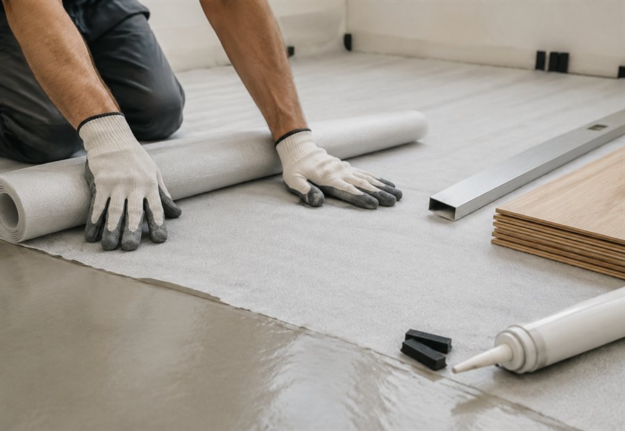 Imagen de Pavimentos, parquet y suelos: metodo de trabajo - Suelo por superficie
