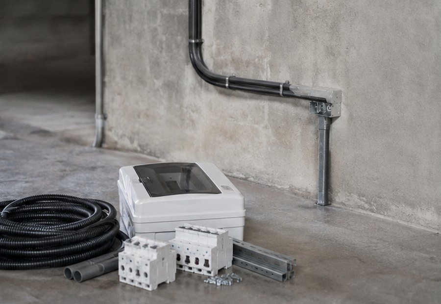 Imagen de Puntos de recarga de vehículo eléctrico: problema practico - Potencia, cableado y documentación