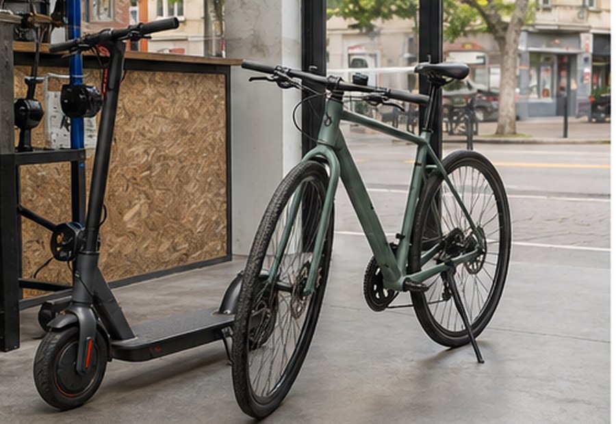 Imagen de Bicicletas, patinetes y micromovilidad: situacion real antes del trabajo - Tipo de vehículo ligero, marca y modelo si se conoce