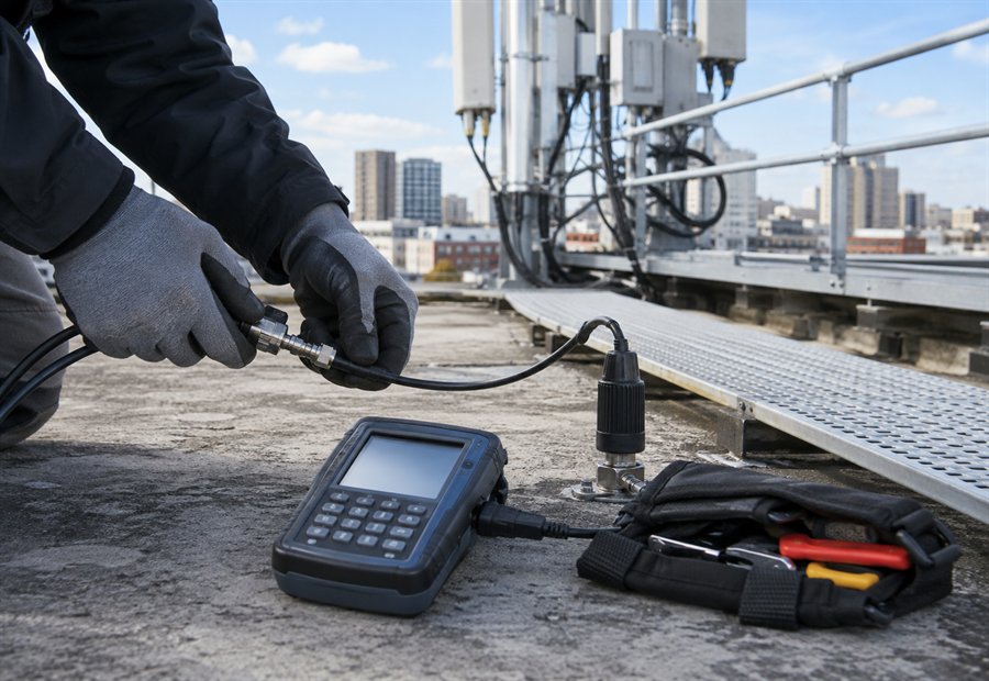 Imagen de Telecomunicaciones y antenas: situacion real antes del trabajo - Tipo de incidencia: antena, red, fibra, portero o señal