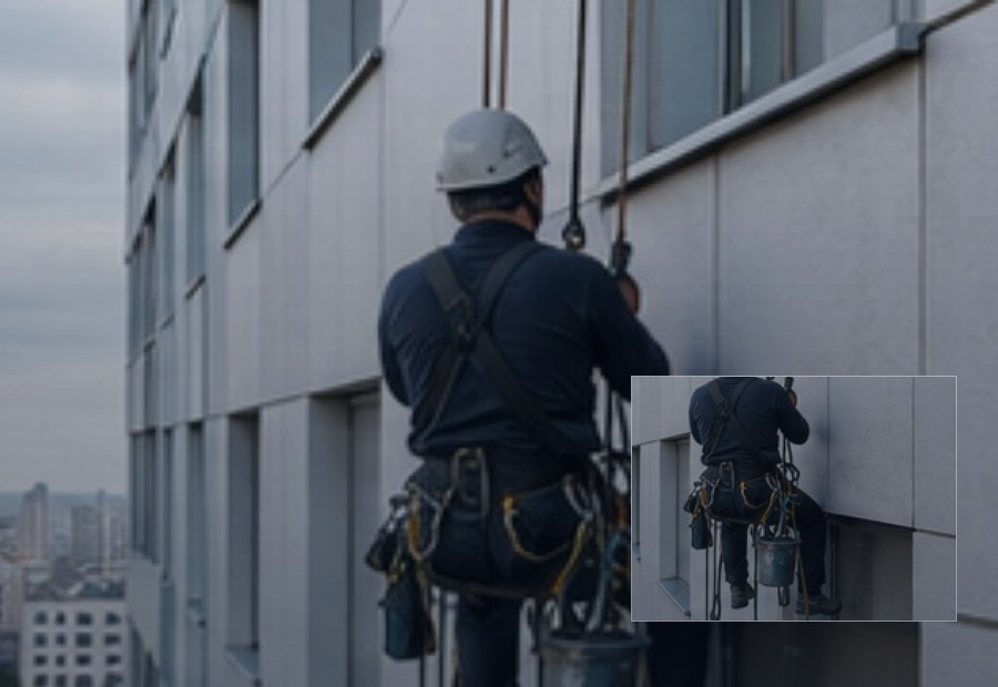 Imagen de Trabajos verticales y fachadas: encaje del servicio - Altura aproximada